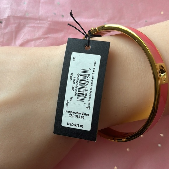 KATE SPADE NEW YORK
Enamel Hole Punch Bangle Bracelet - Picture 5 of 5